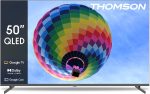 Thomson 55" QLED Google TV – 2026 Model with Dolby Vision & Atmos, Smart Voice Control, Google Assistant, YouTube & Netflix Apps, Frameless QLED Display, Side Feet Design, Television, 3-Year Warranty - تصویر 2